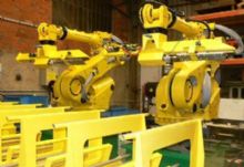 Intégration robots de manutention dans lignes de production